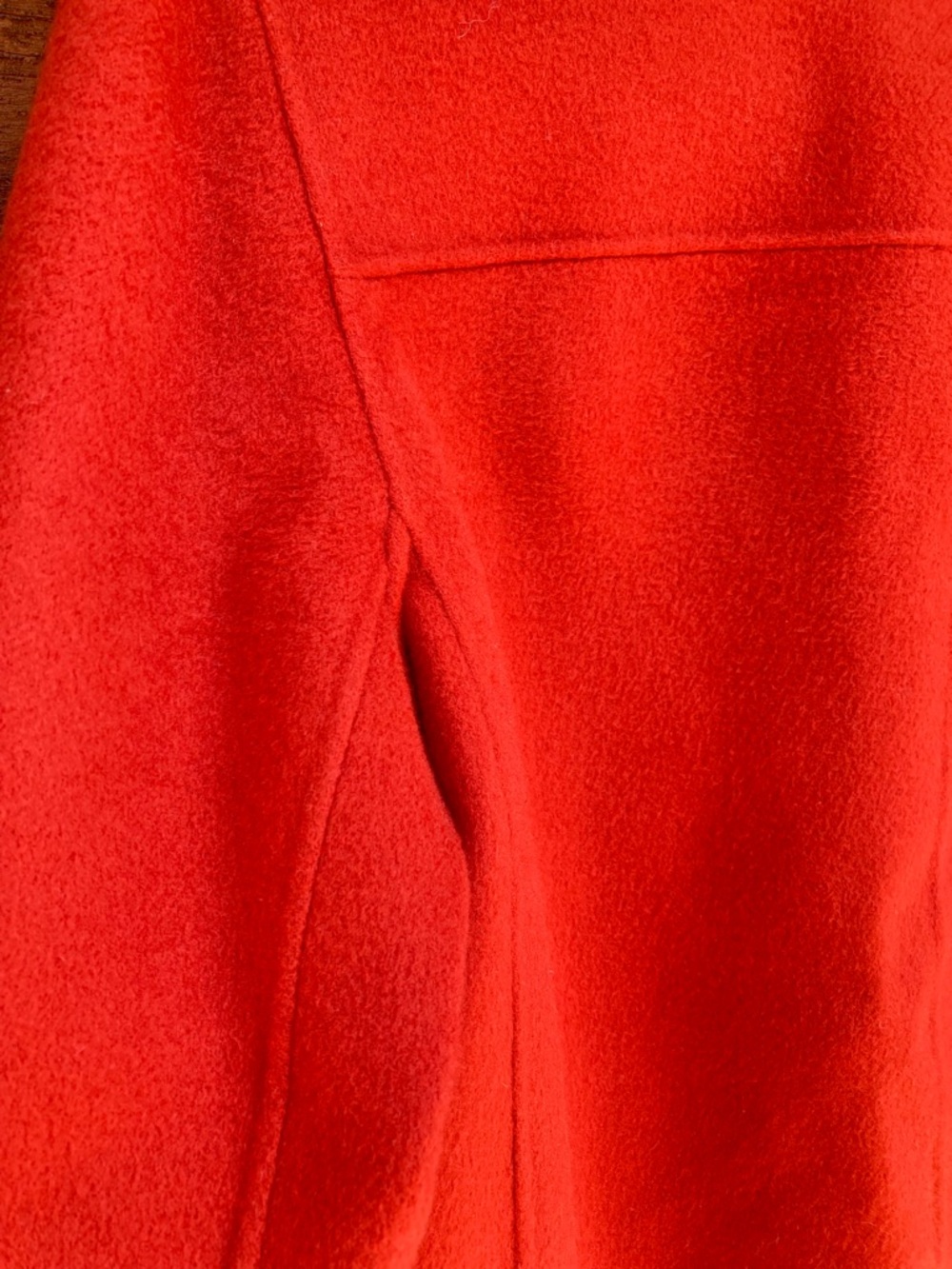 Wool Orange Jacket - Picture 9 of 10